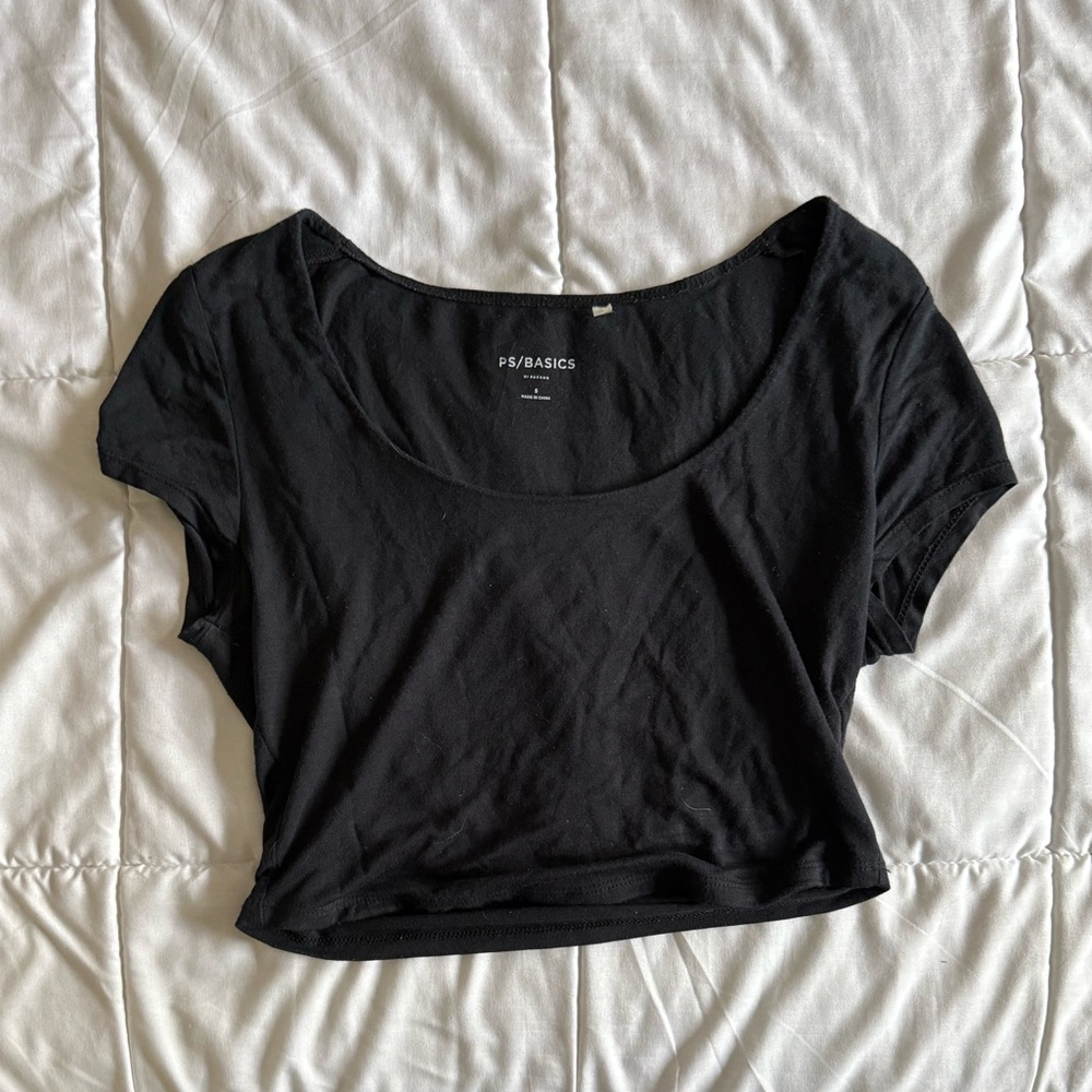 PACSUN BASICS short sleeve black tee